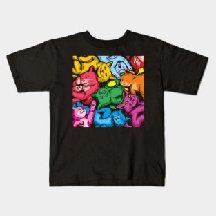 Jellybean Cats Kids T-Shirt